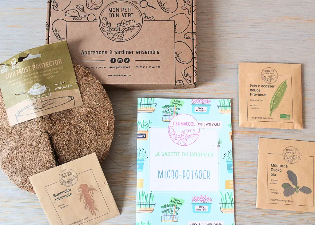 Coffret de jardinage "Micro-potager" 